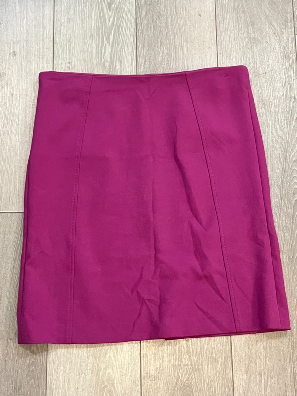 Halogen Magenta Pencil Mini Skirt